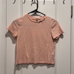 H&M Peach Crop Top